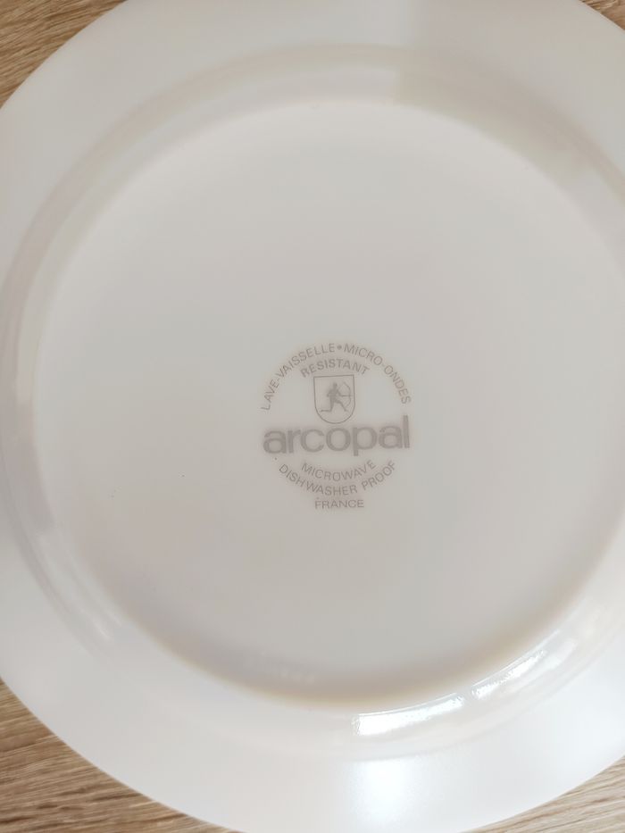 Assiettes creuses Arcopal Diana - photo numéro 3
