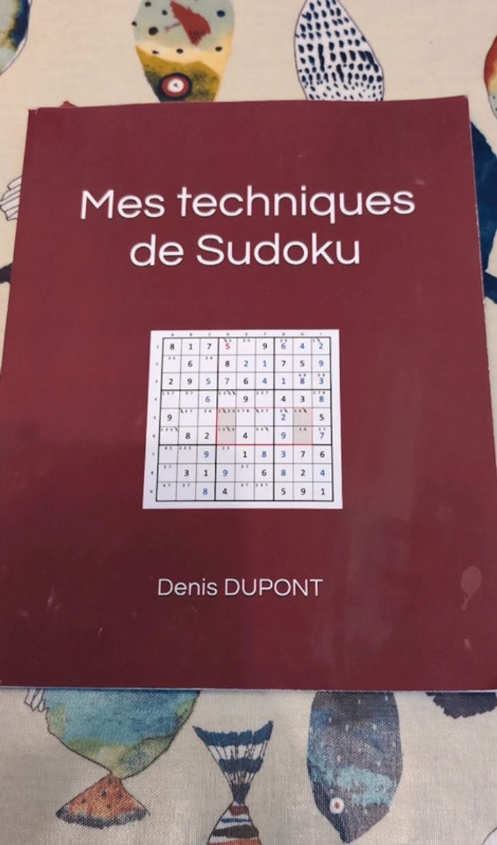 Mes techniques de Sudoku