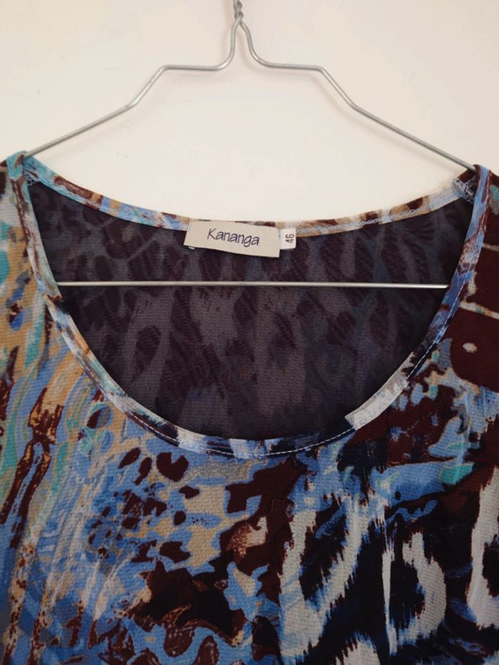 Haut kanaya fluide leopard parfait état - dressing trié par tailles - photo numéro 2