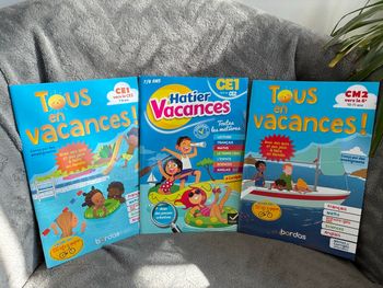 Cahier de vacances 