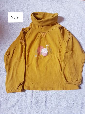 T-shirt vertbaudet 4 ans