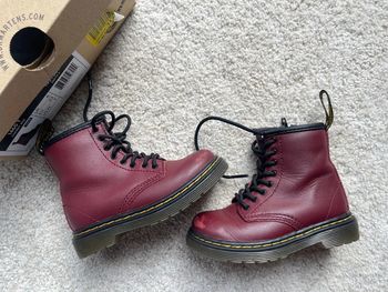 Bottines bordeaux Dr. Martens 🌻