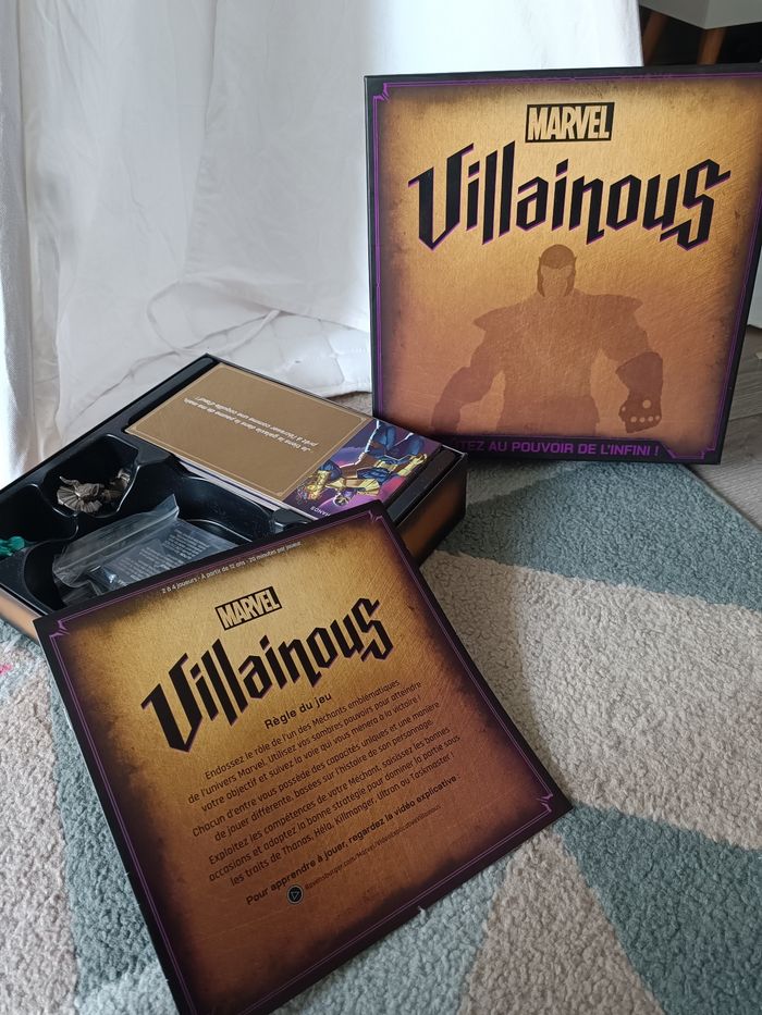 🎲 Jeu de société Marvel Villainous : Le Pouvoir de l'Infini – Neuf - photo numéro 2