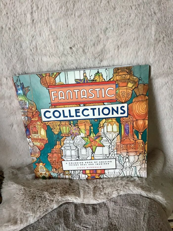 Grand Livre coloriage , coloriage Fantastic collection(0124) 30X29 cm