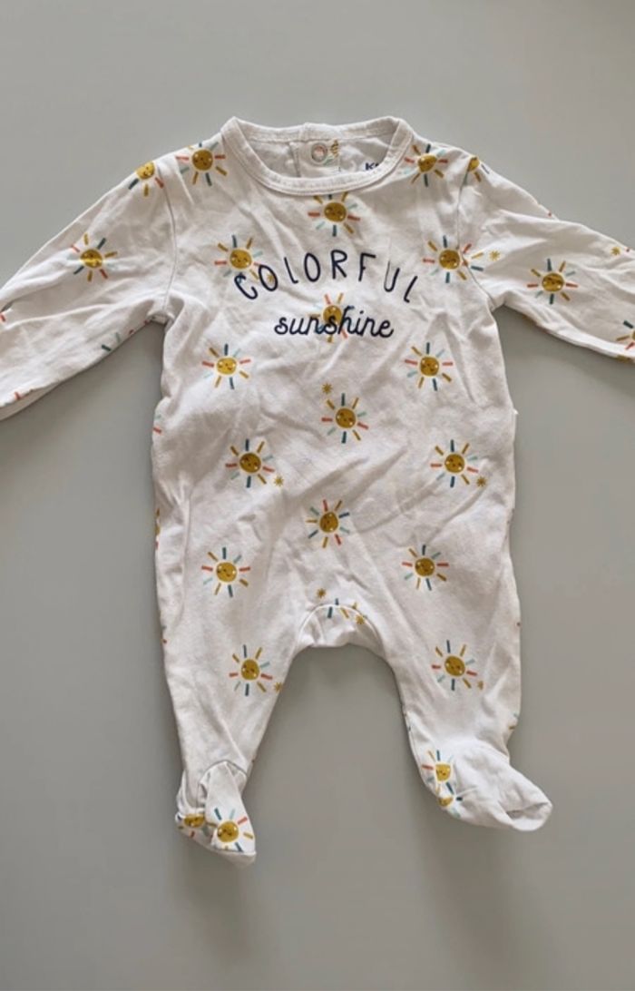 Lot de 5 pyjamas été 1 mois - photo numéro 2