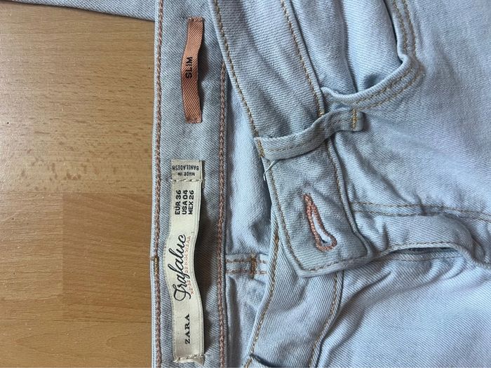 Jeans femme ZARA trafaluc taille 36 - photo numéro 3