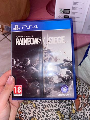 Jeu de ps4 Rainbows X Siège