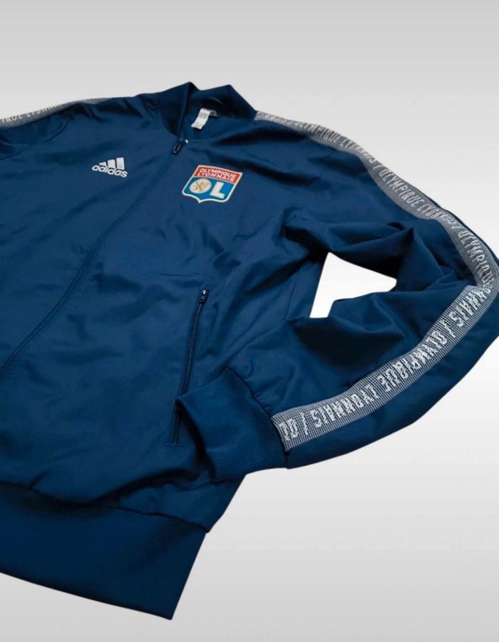 Veste, adidas, olympique lyonnais, ol, foot , taille xs - photo numéro 3