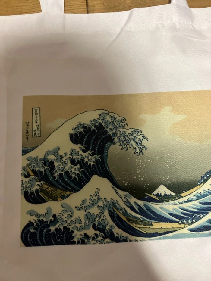 Tote Bag Japon Vague de Kanagawa - photo numéro 2