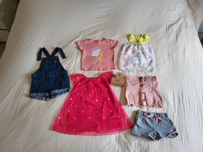 Lot affaires bébé fille 3 ans été petits prix
