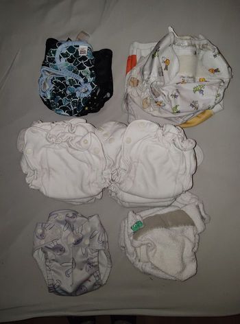 Lot couches lavables S