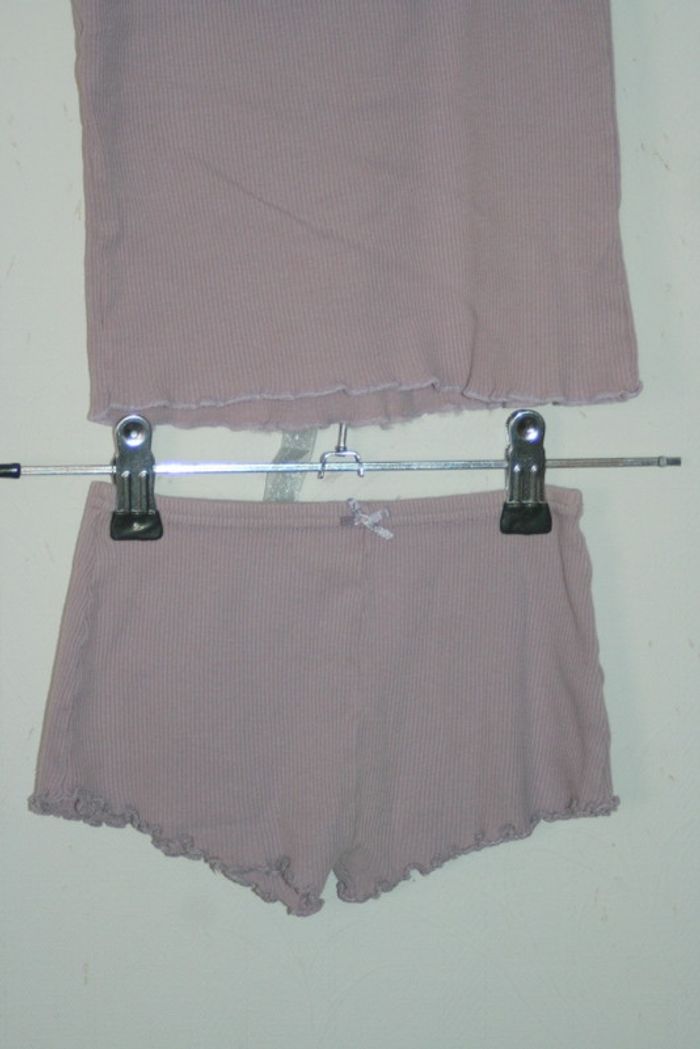 Pyjashort lila Rose Guimauve 4/5 ans - photo numéro 3