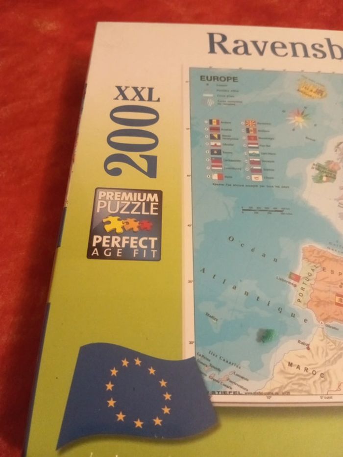 Puzzle de l'Europe, Ravensburger XXL 200 pièces - photo numéro 2