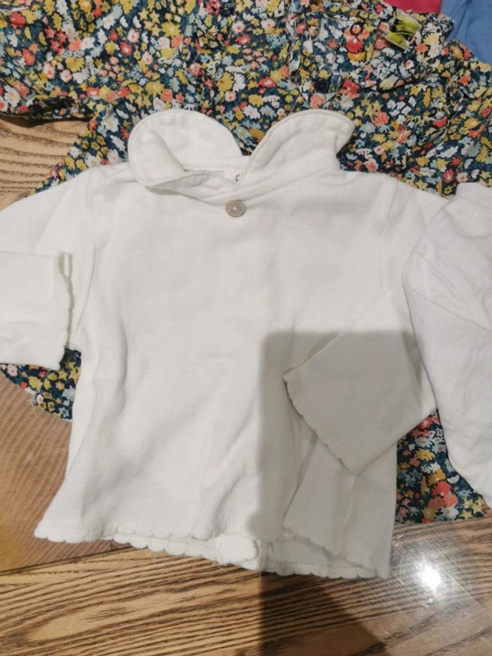 Lot de 10 haut manche longue 6 mois - photo numéro 6