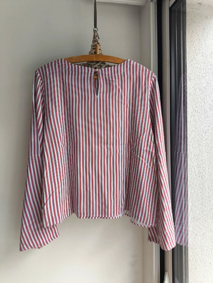 Blouse rayées pull&bear 40 - photo numéro 3