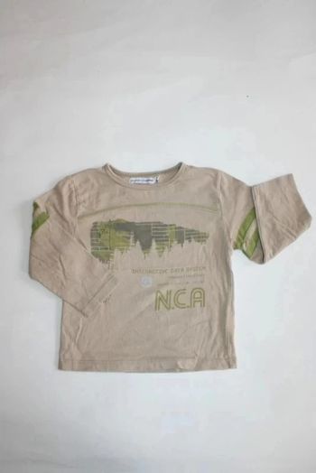 Tee shirt beige Okaidi 3 ans