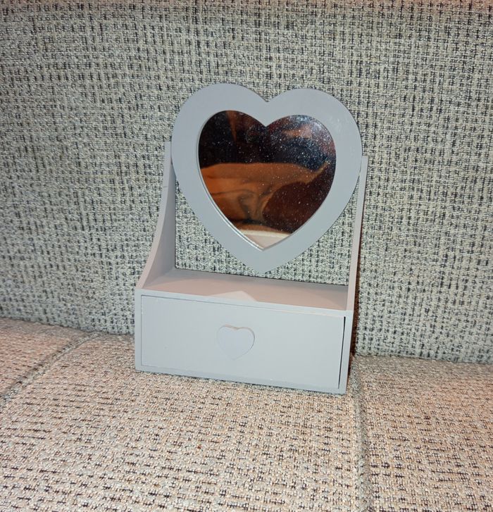 Boîte à bijoux + miroir - photo numéro 2