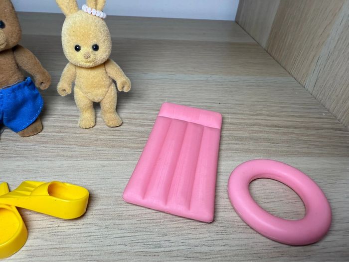 Bobby et patty plage les petits malin sylvanian families - photo numéro 3