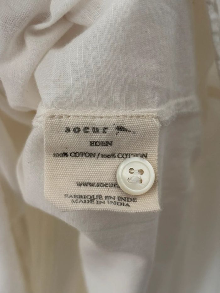 Blouse Soeur Eden écru / taille M - photo numéro 4