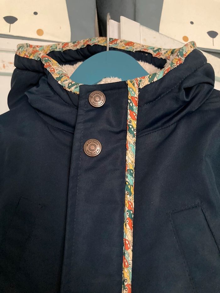 Manteau bleu marine - photo numéro 3