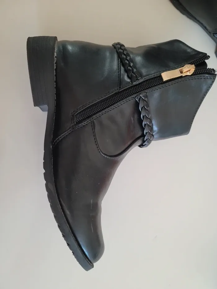 Bottines noire neuve juste essayé t36 - photo numéro 4