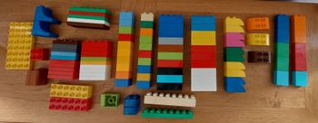 Lot de 100 legos duplo cubes de construction