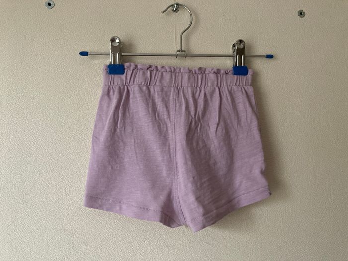 short en coton 2 boutons fille 18 mois - photo numéro 2