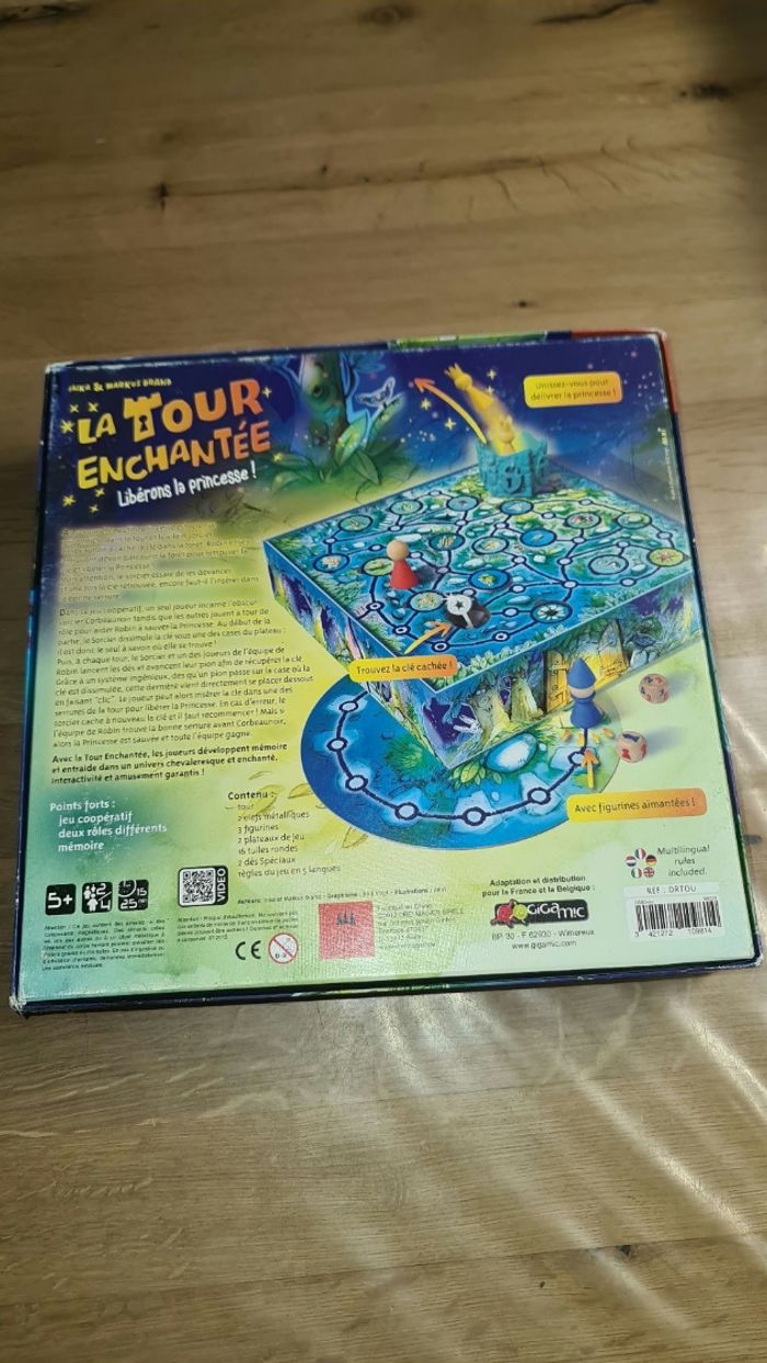 Jeu de société La Tour Enchantée des éditions Gigamic, - photo numéro 5