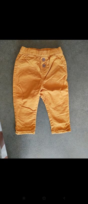 Pantalon bébé garçon 12 mois