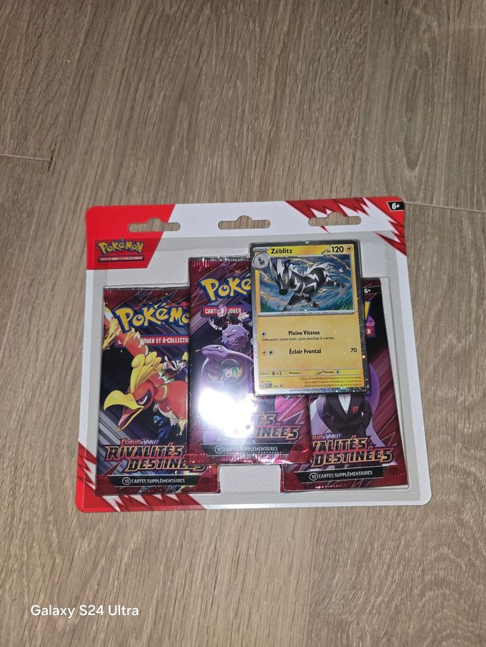 Pokemon tripack ev10 rivalité destinées