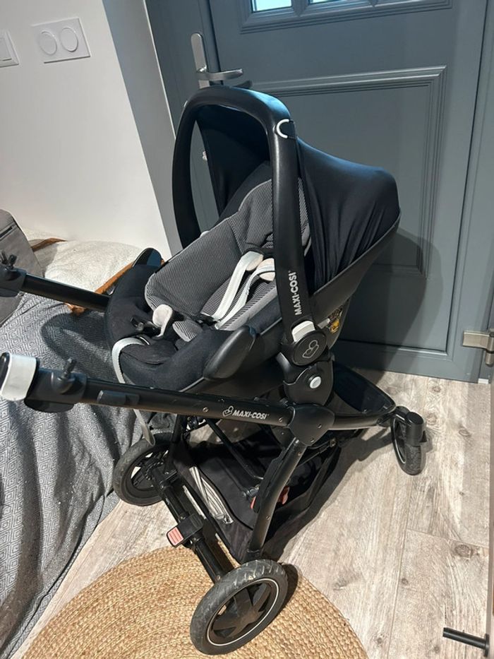 Poussette nacelle cosy siège auto