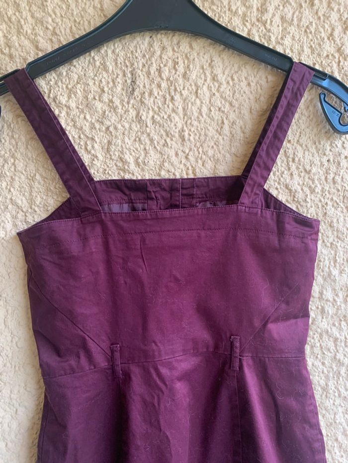 Robe bordeaux H&M taille 34 - photo numéro 5
