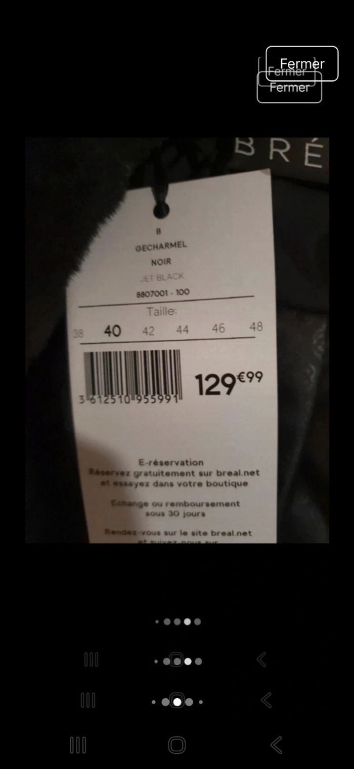 Doudoune Patrice Bréal - photo numéro 5