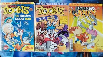 Lot magazine Maxi Toons et Bugs Bunny jeux