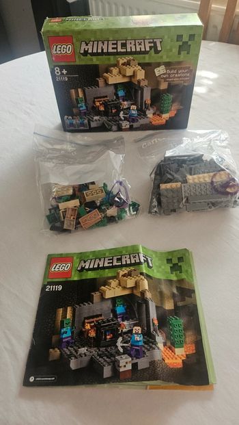 Lego Minecraft 21119- La Caverne