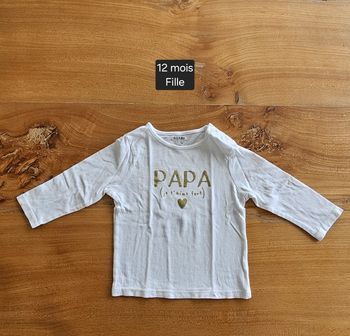 Tee-shirt manches longues bébé fille