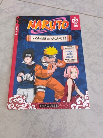 Cahier de vacances naruto