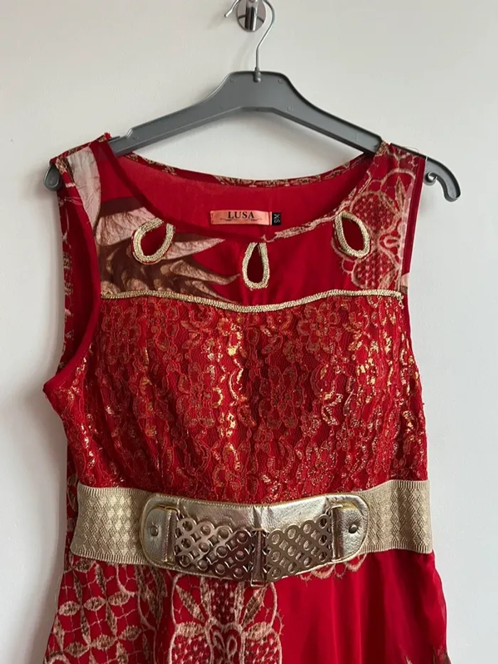 Robe longue à motifs TU - photo numéro 3