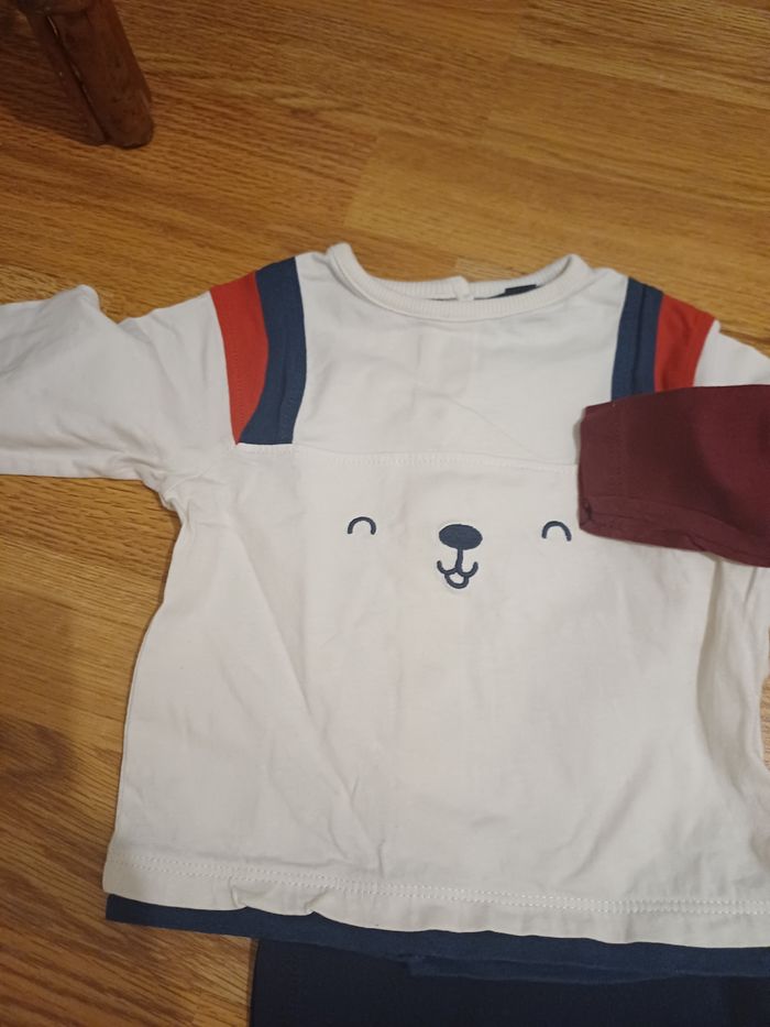 Lot 4 tee shirt manches longues bébé garçon - photo numéro 3