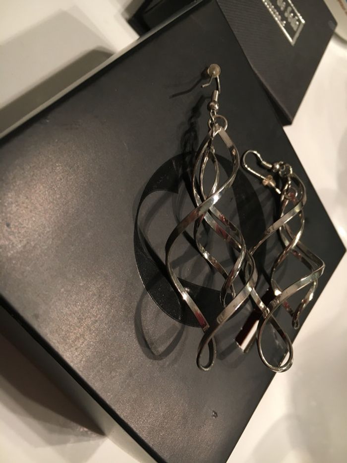 Boucle d oreilles argent - photo numéro 2