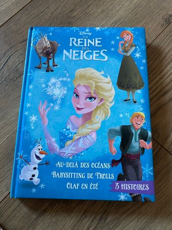 Livre La reine des neiges 3 histoires