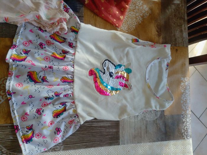 Lot robe filles 36 mois - photo numéro 2