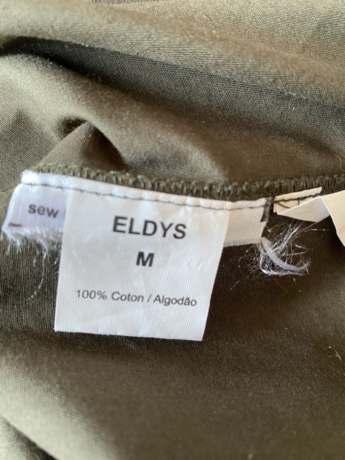 Chemise en coton kaki - photo numéro 4