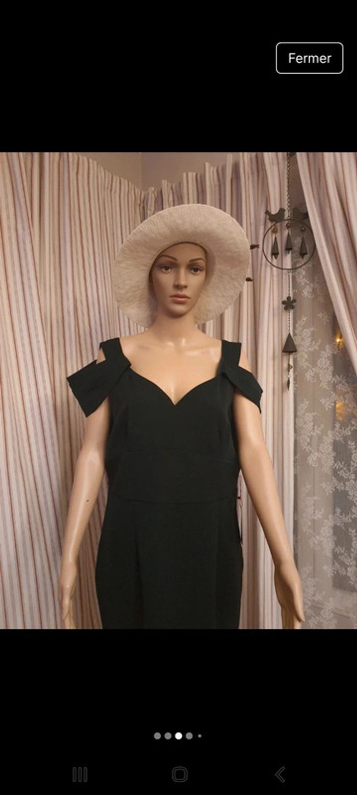Robe de ceremoniem verte Jolie Moi Eur 44 neuve - photo numéro 3