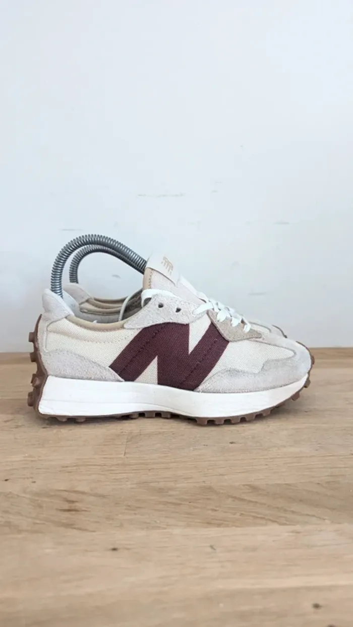 New balance 327 burgundy - photo numéro 2
