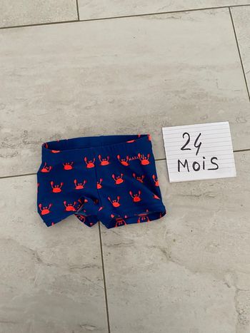 Short de bain 24 mois