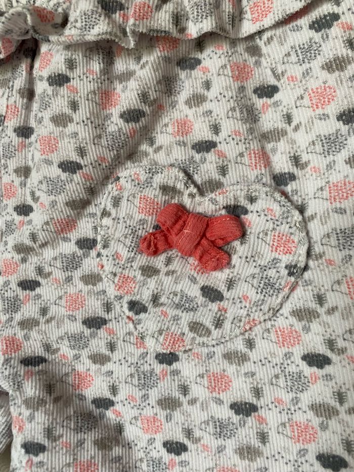 Superbe pantalon velours doublé 9 mois Mots d’enfants - photo numéro 2