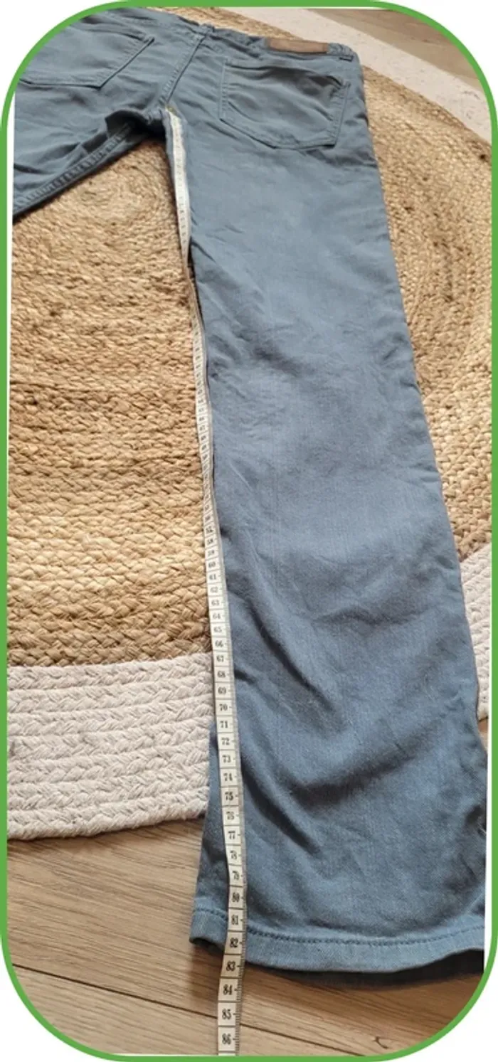 Pantalon homme AMI – Taille 40 FR / 30 US – Slim bleu gris – Très bon état - photo numéro 12