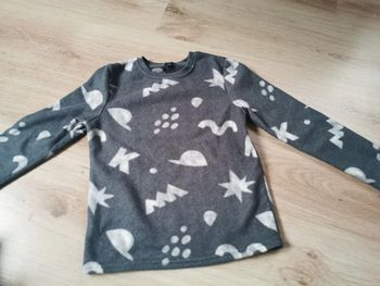 Haut gris polaire 8 ans Kiabi