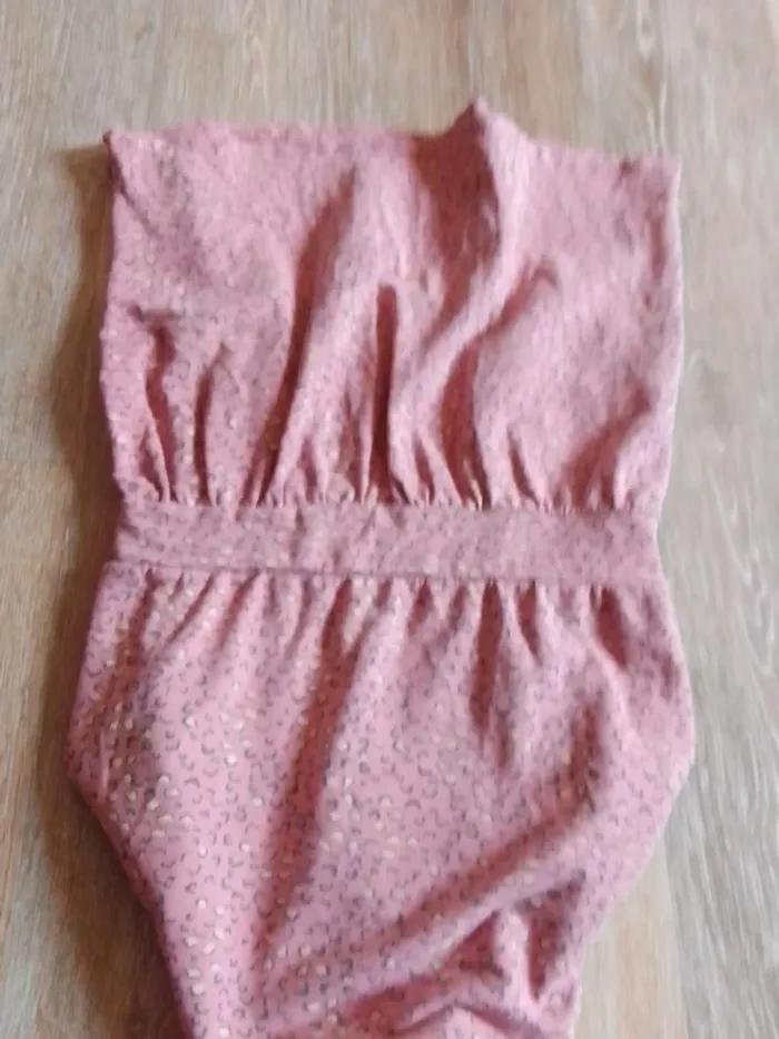 Robe fille tao tape a l oeil 8 ans rose plutôt automne hiver - photo numéro 11